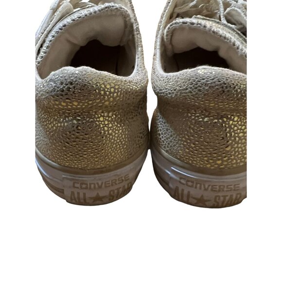 Converse Chuck Taylor 553342C Madison Sneakers Gold Canvas Lace Up Size 6 - Picture 4 of 6